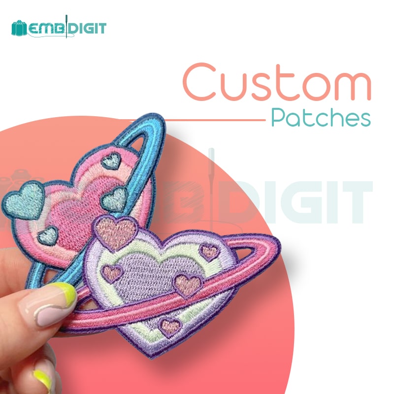 Cheap custom embroidered patches - Migdigitizing